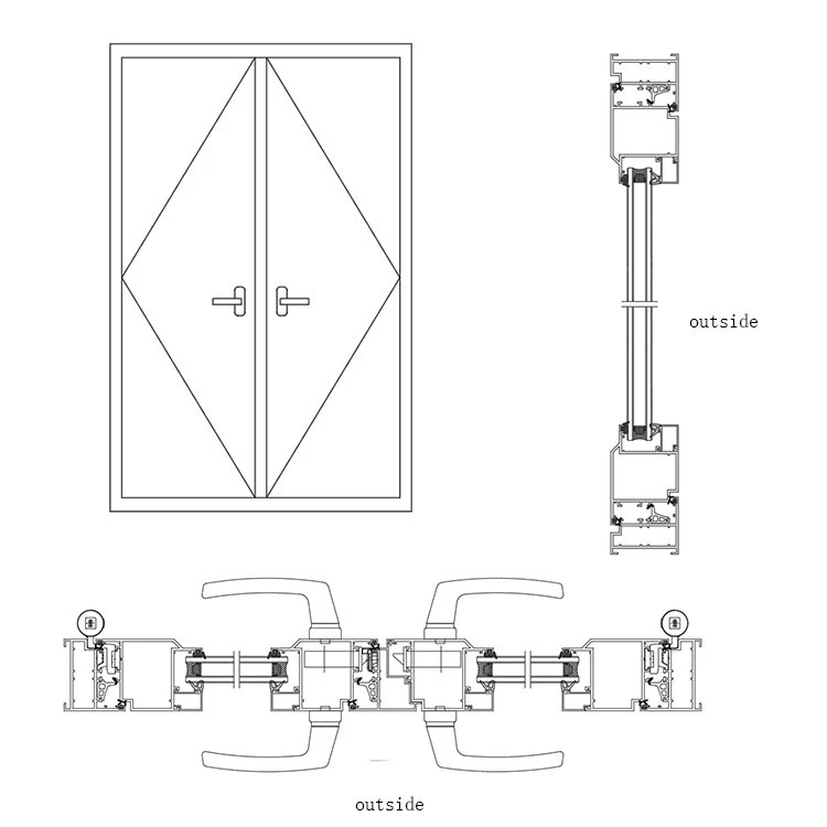 Insulated French Casement Door 3